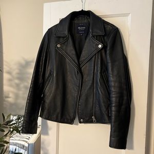 Madewell Ultimate Leather Motorcycle Jacket